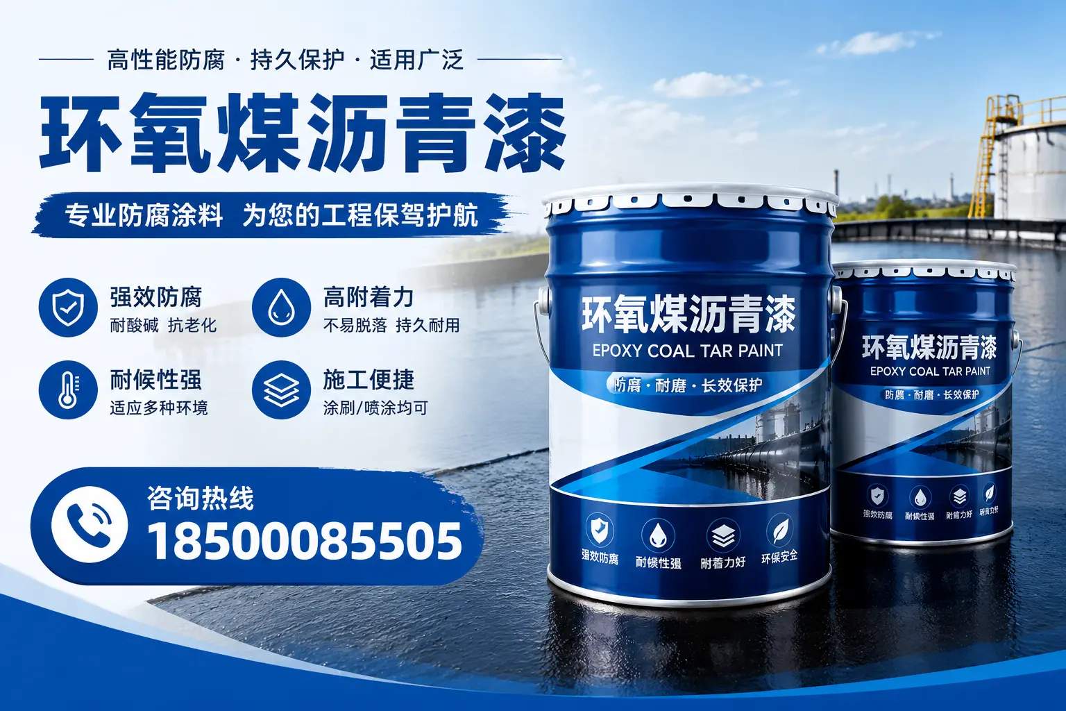 环氧煤沥青漆与其他漆类的比较，新沂用户的选择依据