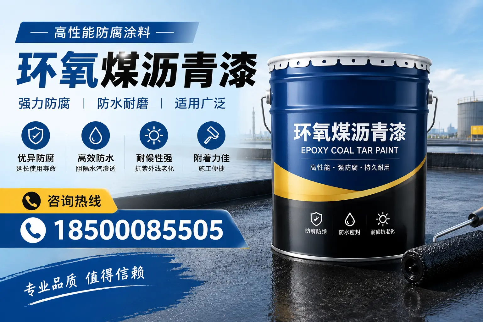 环氧煤沥青漆的主要成分与功能，新沂用户深度了解